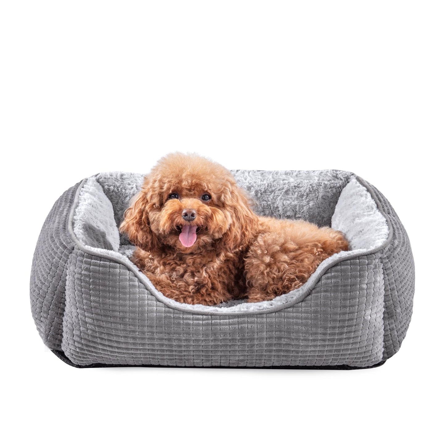 Kuschell Orthopedic Dog Bed – Washable Calming Bed with Raised Edges & Non-Slip Base