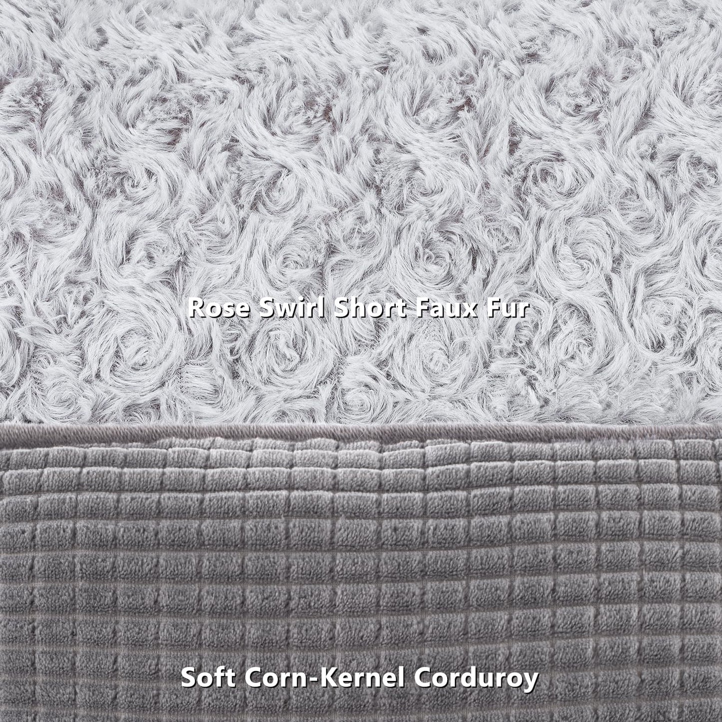 Kuschell Orthopedic Dog Bed – Washable Calming Bed with Raised Edges & Non-Slip Base