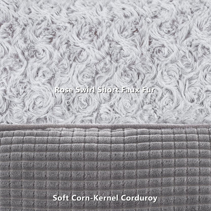 Kuschell Orthopedic Dog Bed – Washable Calming Bed with Raised Edges & Non-Slip Base